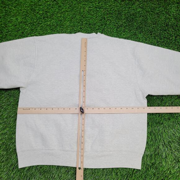 Vintage 90s Penn-State Sweatshirt Women Large 23x24 Gray USA - Picture 4 of 15